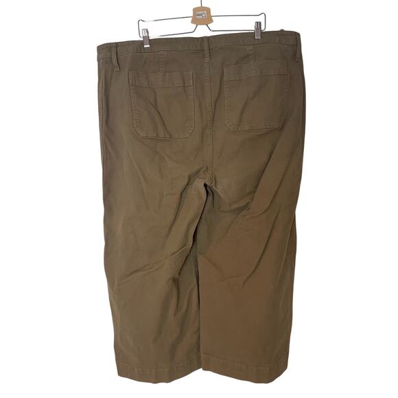 Madewell size 37 Emmett Wide Leg Crop Pant - Picture 2 of 5